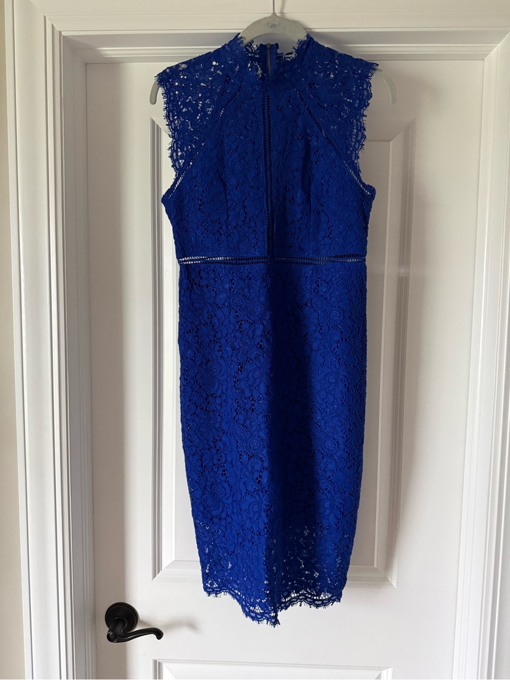 Bardot Lace Sheath Dress